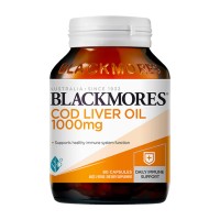 Blackmores澳佳宝鳕鱼肝油胶囊80粒 